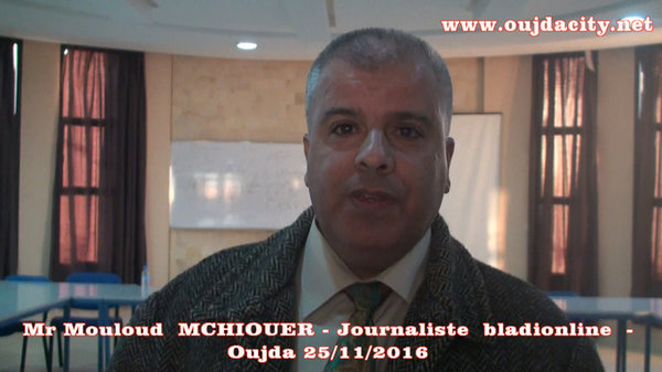 مولود مشيور : الدورة التكوينية لبت حاجة ملحة في التكوين للزملاء الاعلاميين VIDEO